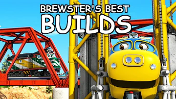 Chuggington | Brewster's Best Builds Compilation! | Bonus Chuggington | Kids Cartoons