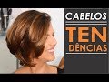 CABELOS - TENDÊNCIAS - Curto com franja longa