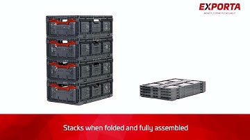 Folding Crates - Exporta
