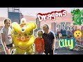 Dragons in the city  aussie family fun  family vlog