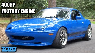 BIG TURBO 400HP Miata Review! Is it Worth Swapping the Factory Engine?