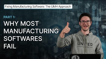 Why Most Manufacturing Software Sucks | Part 1: Fixing Manufacturing Software