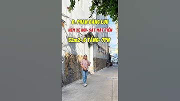 Bán nhà hẻm xe hơi sát mặt tiền đường Phan Đăng Lưu, 52m2, 6 tầng, 7PN. #bannhaquanphunhuan #shotrs