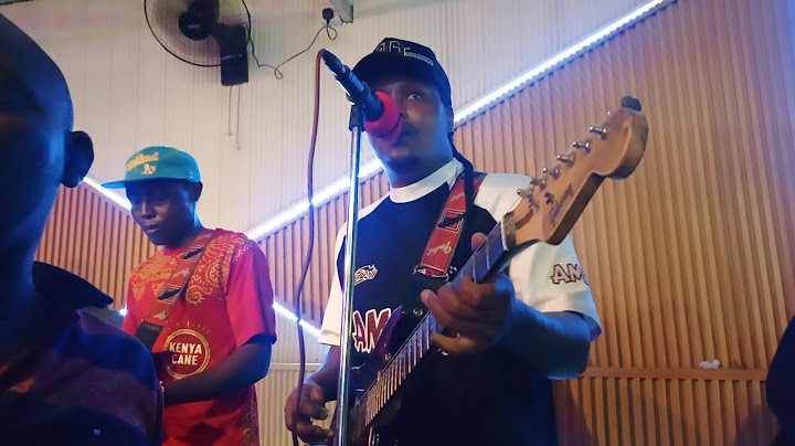 MAIMA playing "MWAKA USU INIKIE KAUNDU" Live for the first time