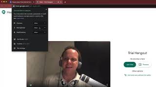 Google Hangouts Virtual Lessons