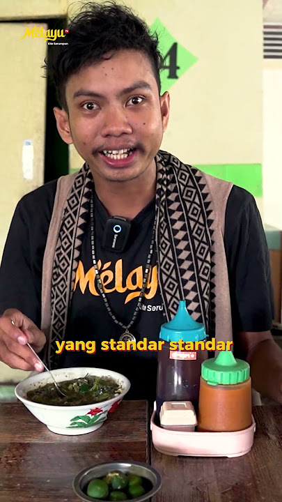 Bubur Paddas Kok Nggak Pedas?!!! #melayutv #kuliner #njamah #kiteserumpun #buburpedas