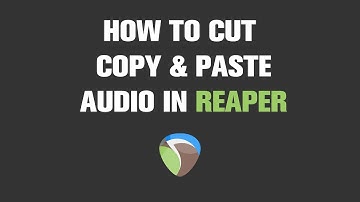 How to Cut Copy and Paste Audio in Reaper | Quick Tutorial