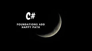 Foundations Add Happy Path