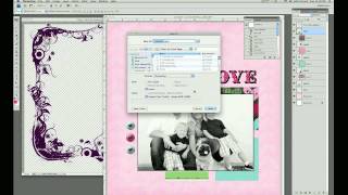 Digital Scrapbooking -Making your First Layout  from 300dpi.com(Part 2 of 2)