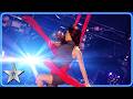 Mizuki Shinagawa WOWS with SILKS ROUTINE to Loreen's 'Tattoo'! | Auditions | BGT 2026
