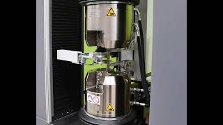 Tensile Test on Sheet Metals with Automatic Axial and Averaging Transverse Extensometer