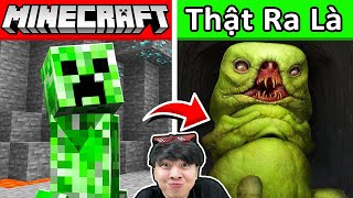 Vinh Thấy Cơ Thể Thật Sự Của Creeper 😱 SAO MÀ ĐÁNG SỢ QUÁ VẬY NÈ !!! Minecraft Thử Thách Siêu Hài