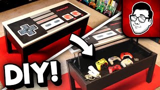The NES Controller Coffee Table! [DIY] | Nintendrew