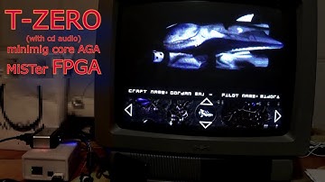 MiSTer FGPA Minimig Core 16/08 Amiga CD AUDIO support! Tested quickly T-Zero on CRT and works great!