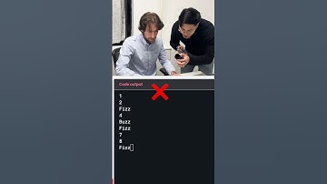 Can you solve FizzBuzz? #softwareengineer #computerscience #coding