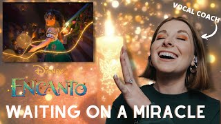 Danielle Marie reacts to Encanto's Waiting on a Miracle