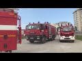 Azerbaycan'dan yangınlara destek amacıyla gelen 53 araçlık konvoy Ordu'ya ulaştı