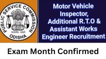 opsc mvi exam month released.. course begins