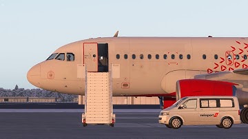 [XP11] A319 SHARED COCKPIT CIRCLING VISUAL APPROACH into KBGR