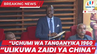 PROF MUHONGO ASHUSHA NONDO NZITO ZA UCHUMI BUNGENI - '1960 TANGANYIKA ILIKUWA JUU YA CHINA NA INDIA'