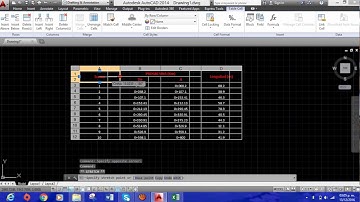 INSERTAR TABLA DE EXCEL AL AutoCAD DE MANERA MUY FACIL