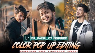 Lightroom mobile COLOR POP UP editing tutorial @mr.faisu screenshot 4