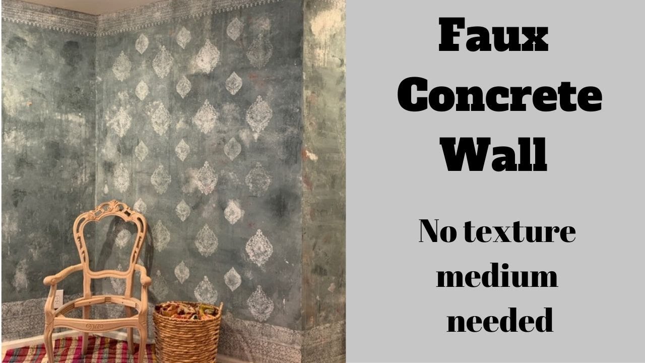 NA51506 Crackle Faux Concrete Wallpaper