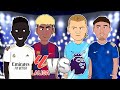 LaLiga Vs Premier League All Stars Match Cartoon Animation