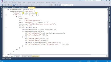 Google reCAPTCHA ASP.Net Code Example - Google reCAPTCHA API