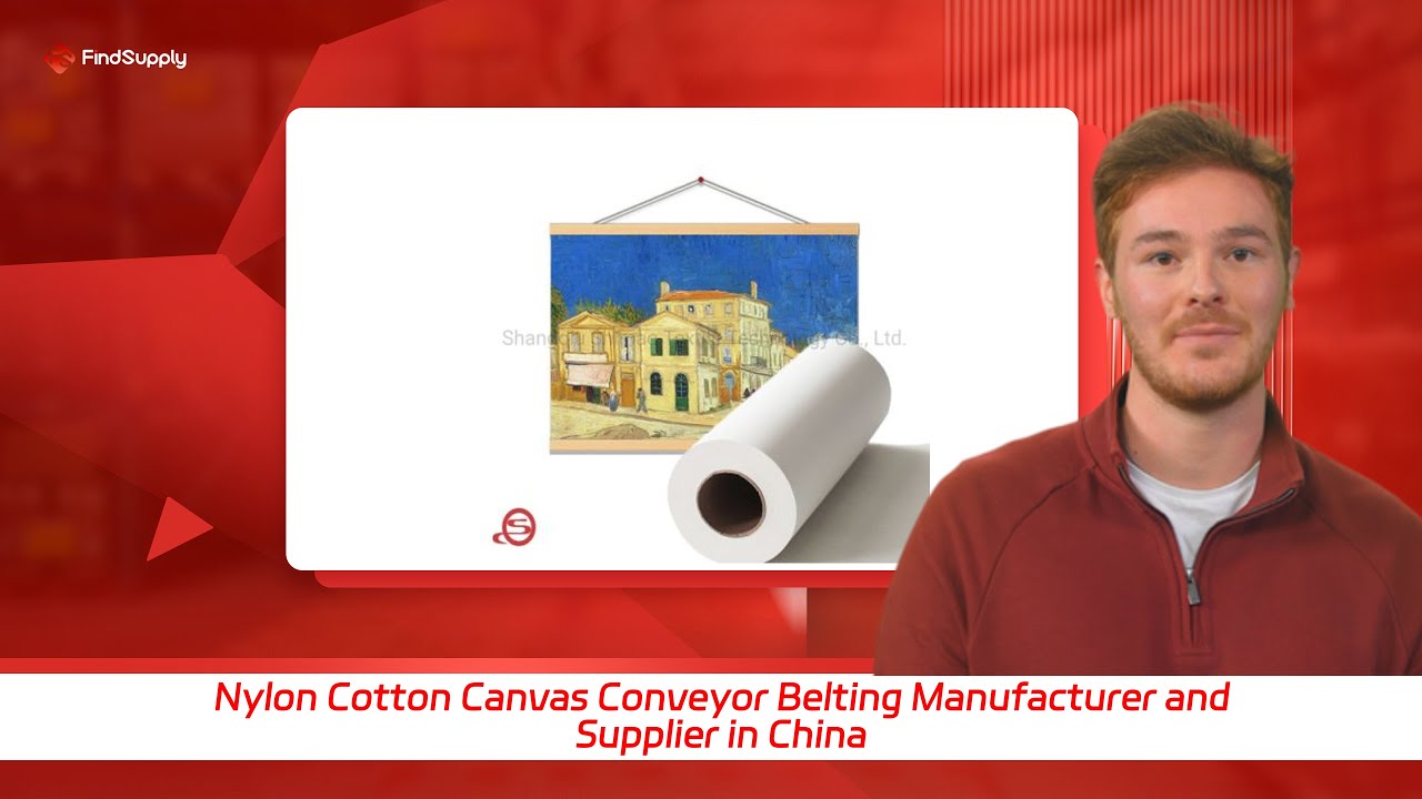 Nylon Cotton Canvas Conveyor Belting Manufacturer and Supplier in China