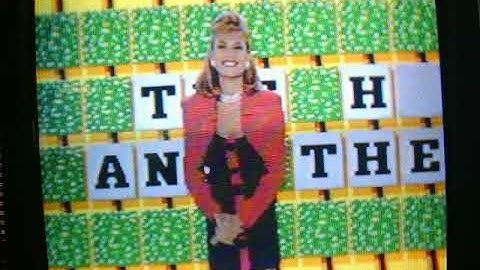 Wheel of Fortune Sega CD Run Game 8 Part 3