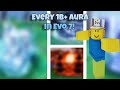 Every aura and aura cutsene 1B+ as of evo 7