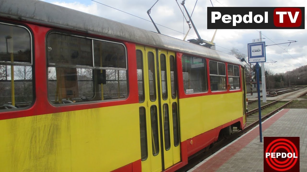 Jízda tramvají ► Most ► č. 2/A ► ( Interšpár ) Velebudická - Most nádraží