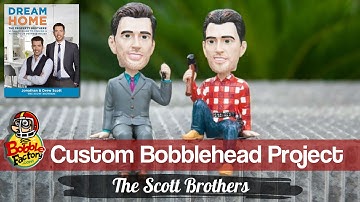 Custom Bobbleheads - The Scott Brothers