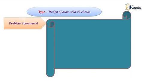 Design of Singly Reinforced Beams with all Checks 1 -  Theory of Reinforced Concrete Structures