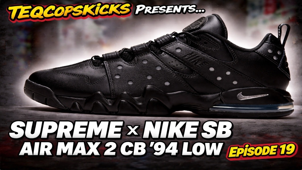 Supreme x Nike SB Air Max 2 CB '94 Low “Triple Black” Review