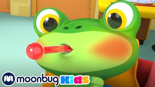 Gecko is Sick Mechanicals Take Over | Gecko's Garage | Kids Cartoons \& Nursery Rhymes | Moonbug Kids