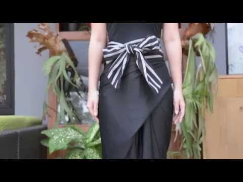 Dewi Fashion Knights 2015: Tutorial Memakai Rok Lilit oleh Lulu Lutfi Labibi (1/2)