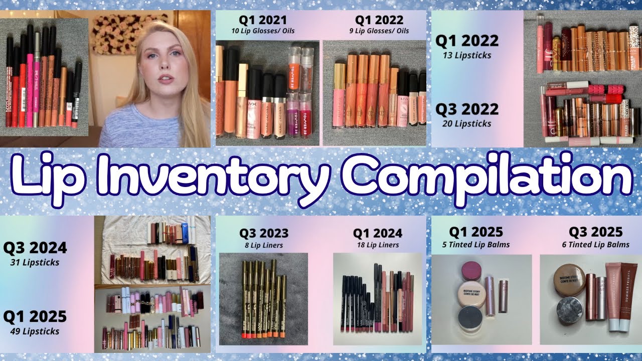 5 лет статистики по запасам помады Lip Mamas - 