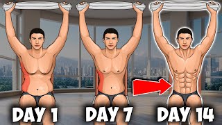 5 Min 5 Towel Exercises To Lose Belly Fat!