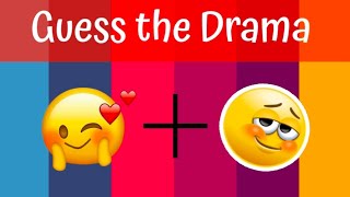 Guess The Drama By Emoji Thinking Brain