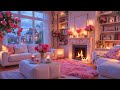 Soothing Cabin Winter Ambience ❄️🔥 Instrumental Winter Music With Fireplace &amp; Relaxing Piano Music