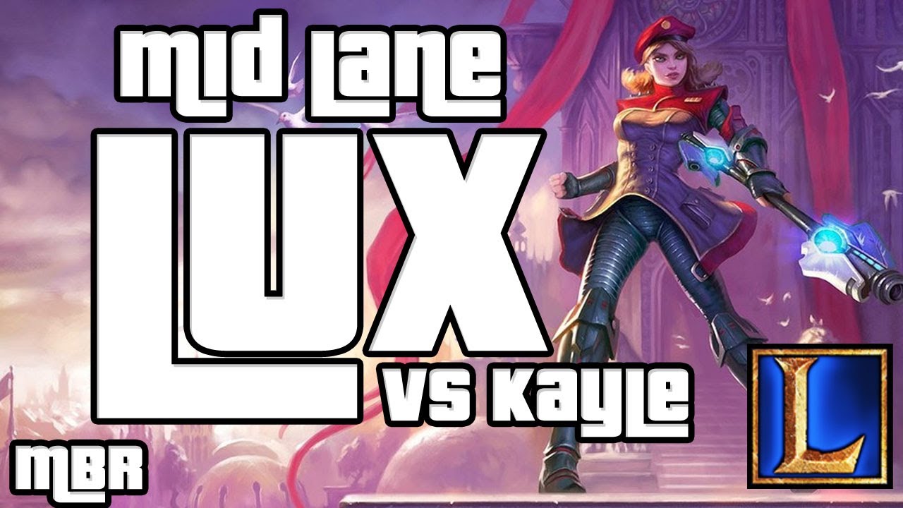 Imperial Lux Vs Kayle Mid Lane Season 4 League of Legends Gameplay