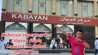 Kabayan supermarket..located AL balad jeddah Ksa..@randy galve tv