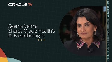 Oracle Health and Life Sciences: Shaping the Future of Healthcare with AI on Oracle TV at AI World