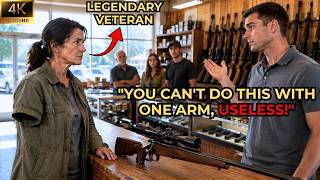 They Mocked Her Amputated Arm at the Gun Counter — Then the Captain Screamed 'Can Anyone Fly