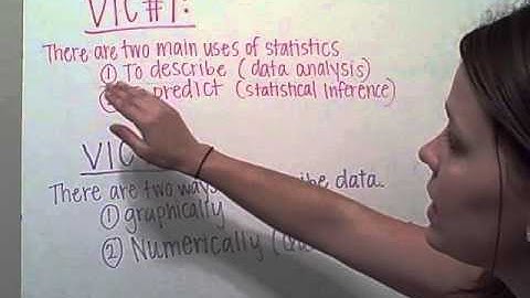 one variable statistics