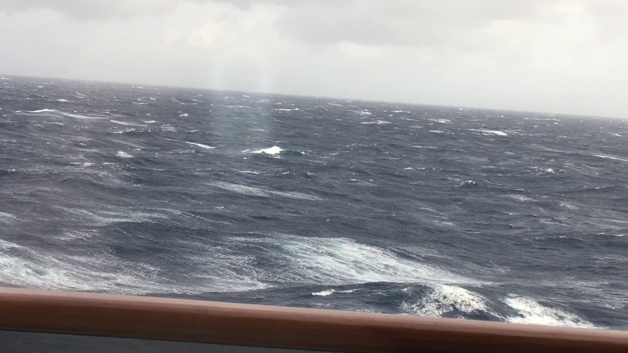 North Atlantic Ocean 17th January - YouTube