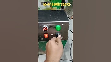 Sugarcane 304 model machine chacking video serial number 391