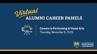 Careers in Performing & Visual Arts - Alumni Career Panel